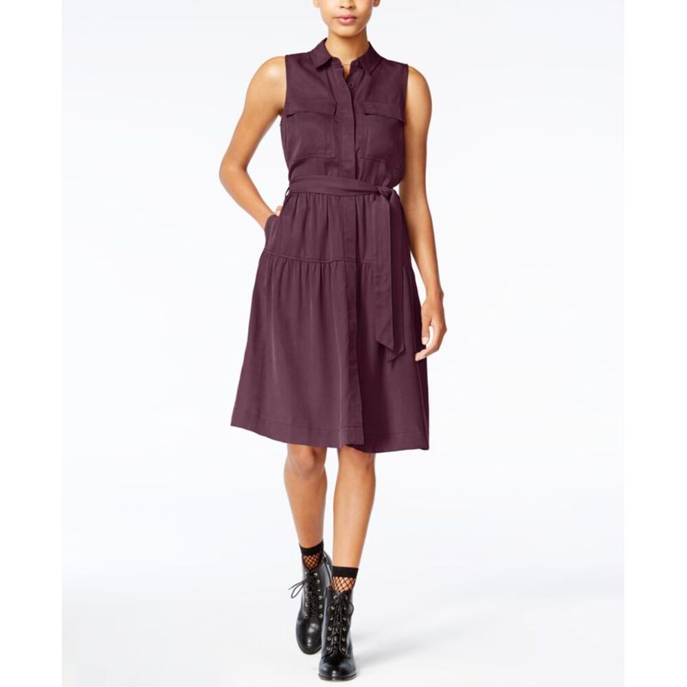 Maison Jules Utility Pocket A Line Dress